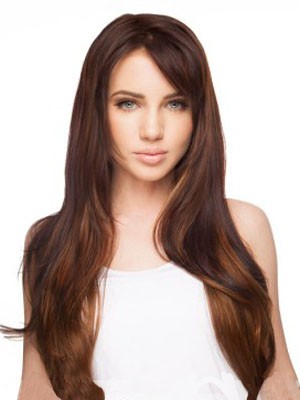 Synthetic Delicate Straight Lace Front Wig