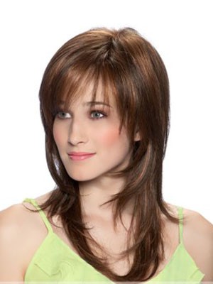 Synthetic Exquisite Straight Capless Wig