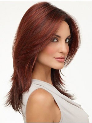 Glamorous Lace Front Straight Synthetic Wig