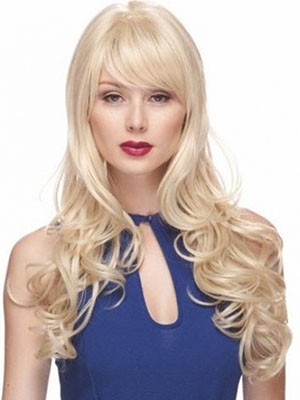 Lissome Wavy Capless Synthetic Wig