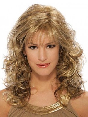 Womens Capless Synthetic Wig