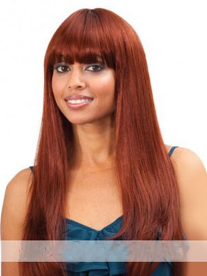 Long Length Straight Capless Synthetic Wig