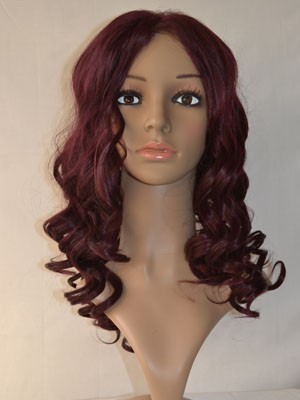 Gracious Lace Front Wavy Synthetic Wig