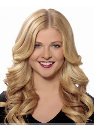 Gracious Wavy Lace Front Synthetic Wig
