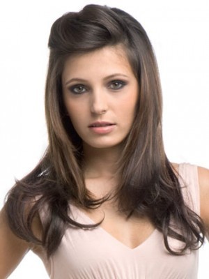 Long Hair Synthetic Hairpiece