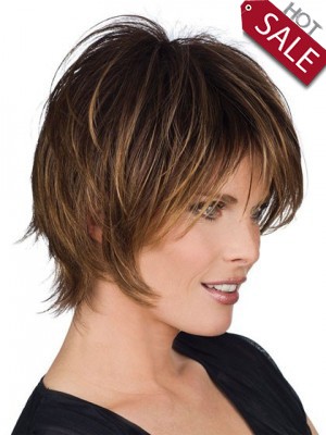 Excellent Wavy Human Hair Wig