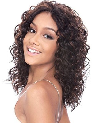 Durable Curly Lace Front Synthetic Wig