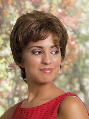 Flattering Synthetic Capless Wig