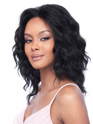 Charming Lace Front Remy Human Hair African American Wig
