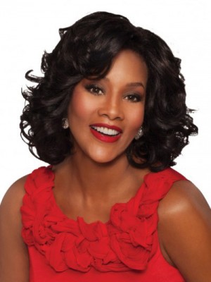 Good Looking Lace Front Synthetic African American Wig