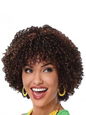 Magnificent Lace Front Synthetic African American Wig
