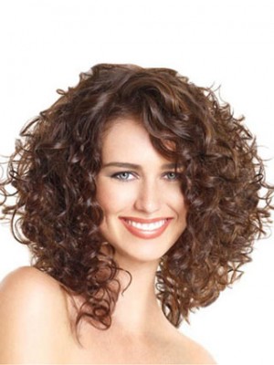 Attractive Lace Front Synthetic African American Wig