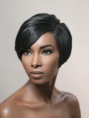 Marvelous Lace Front Synthetic African American Wig