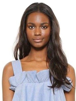 Beautiful Remy Human Hair Lace Front African American Wig