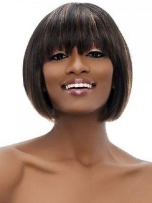 Fashionable Capless Synthetic African American Wig