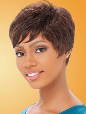 Nice Lace Front African American Remy Human Hair Wig