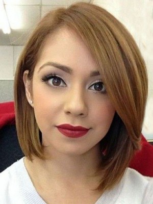 Glamorous Lace Front Synthetic Bob Wig
