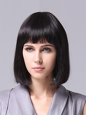 Dazzling Capless Synthetic Bob Wig