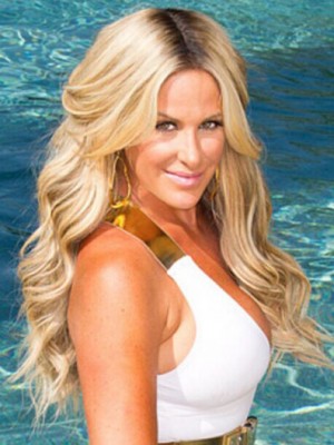 Kim Zolciak Most Popular Synthetic Lace Front Wig