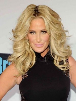 Kim Zolciak Charming Human Hair Full Lace Wig