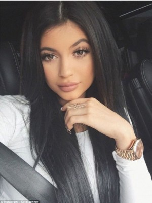 Kylie Jenner Natural Human Hair Lace Front Wig