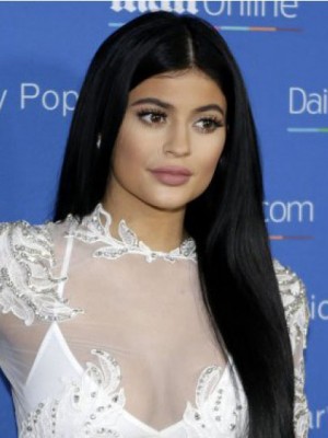 Kylie Jenner Flattering Human Hair Lace Front Wig