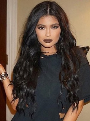 Kylie Jenner Natural Human Hair Lace Front Wig