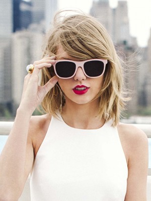 Taylor Swift Stylish Capless Human Hair Wig