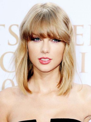 Taylor Swift New Style Capless Human Hair Wig