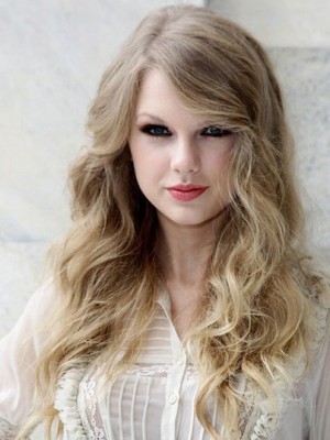 Taylor Swift Graceful Lace Front Human Hair Wig