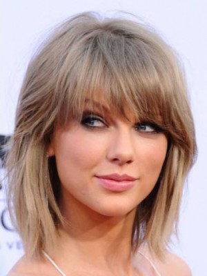 Taylor Swift Polished Capless Human Hair Wig