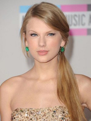 Taylor Swift Pleasant Lace Front Human Hair Wig