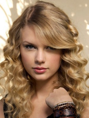 Taylor Swift Natural Lace Front Synthetic Wig