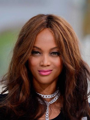 Tyra Banks Pleasant Lace Front Human Hair Wig