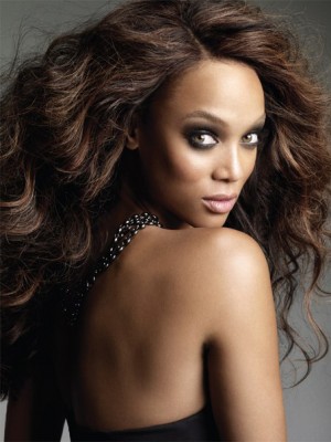 Tyra Banks Prodigious Lace Front Human Hair Wig