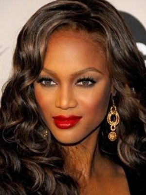 Tyra Banks Seductive Lace Front Synthetic Wig