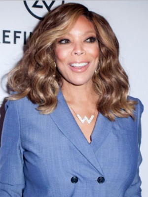 Charming Wendy Williams Remy Human Hair Lace Front Wig