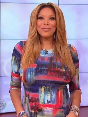 Striking Wendy Williams Remy Human Hair Lace Front Wig Human Hair