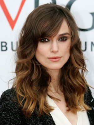 Fabulous Keira Knightley Lace Front Remy Human Hair Wig