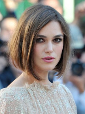 New Style Keira Knightley Lace Front Remy Human Hair Wig