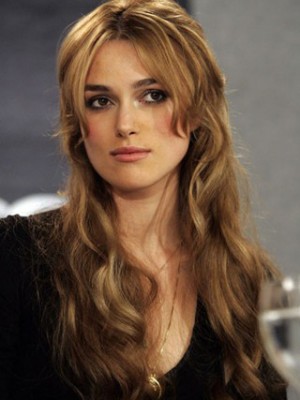 Luxury Keira Knightley Lace Front Remy Human Hair Wig