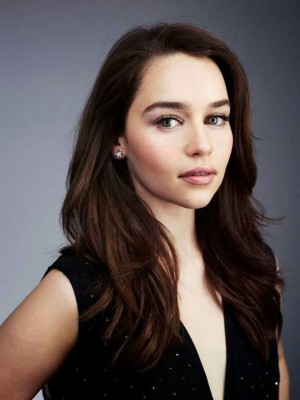 Magnificent Emilia Clarke Lace Front Remy Human Hair Wig