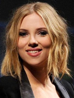 Striking Scarlett Johansson Lace Front Synthetic Wig