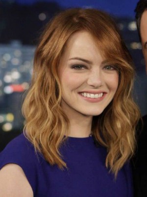 Emma Stone Admirable Remy Human Hair Lace Front Wig
