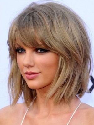 Taylor Swift Striking Capless Remy Human Hair Wig