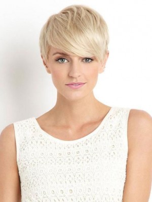 Shimmering Capless Remy Human Hair Wig