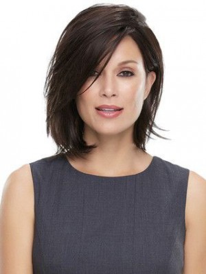Straight Natural Looking Lace Front Remy Human Hair Wig