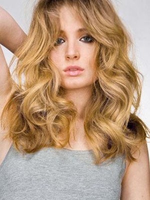 Human Hair Wavy Lace Front Wig