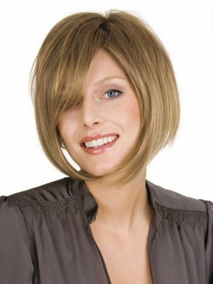 Charming Human Hair Straight Capless Wig