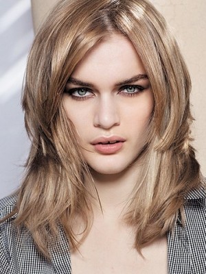 Fashionable Lace Front Synthetic Wig